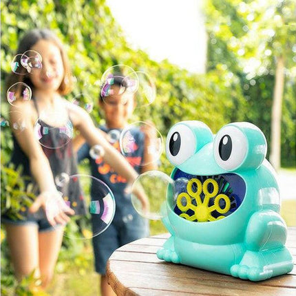 Máquina de Fazer Bolhas de Sabão Froggy-Maquina de Bolhas Portátil-Innovagoods-Music Stage