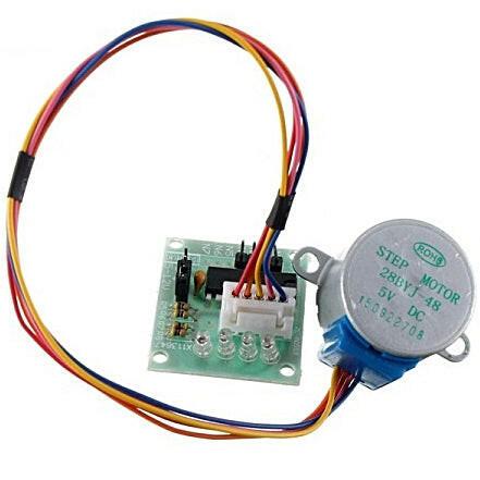 MicroMotor Passo-Passo DC 5V 0,5W + Driver ULN2003-28BYJ-48-Robotica e prototipagem-Funduino-Music Stage