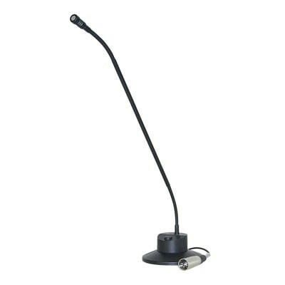 Microfone Gooseneck 46cm c/ Base - Preto-Som e luz-UDE-Music Stage