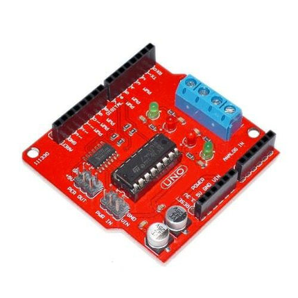 Módulo Controlador Motor p/ Funduino - L293-Robotica e prototipagem-Funduino-Music Stage