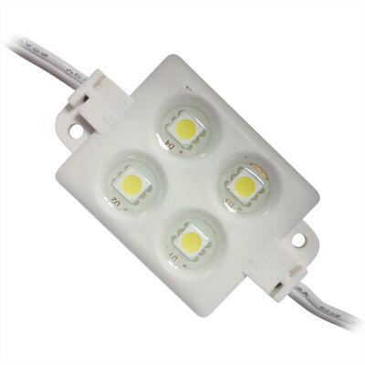 Módulo LED 4xSMD5050 Branco Quente-Iluminacao e led-Nextec-Music Stage