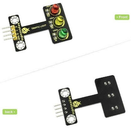 Módulo Semáforo p/ Funduino-Robotica e prototipagem-Funduino-Music Stage