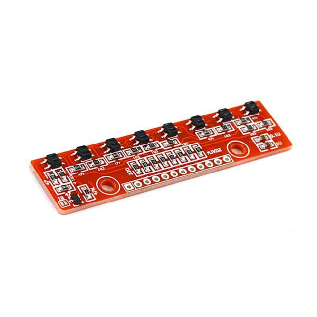 Módulo Sensor Seguidor Linhas - 8 Vias - QTR-8RC-Robotica e prototipagem-Funduino-Music Stage