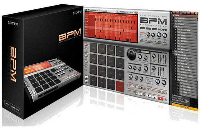 Motu BPM VIRTUAL BEAT BOX 1.5-Instrumentos Virtuais-Motu-Music Stage