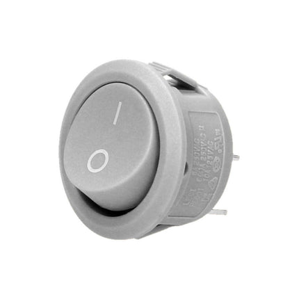 Interruptor Basculante 1 Circuito 6A 250V Cinzento-Electricidade-Orno-Music Stage