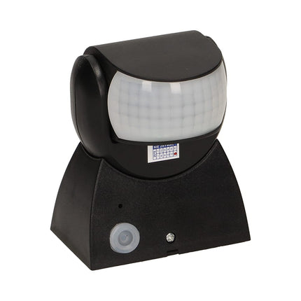 Sensor Movimento PIR 180° IP65 - Preto