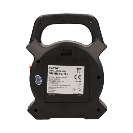 Lanterna de Trabalho LED 6000K 300lm 5W IP44-Iluminacao e led-Orno-Music Stage