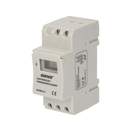 Programador Semanal Digital p/ Calha DIN 3600W (16 Prog)-Electricidade-Orno-Music Stage