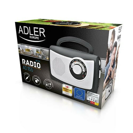 Rádio Portátil FM/AM-Pequenos Domesticos-ADLER-Music Stage