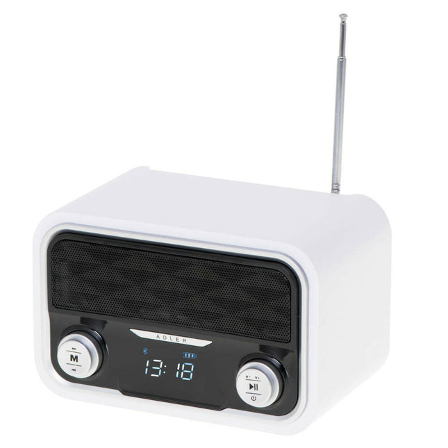 Rádio Portátil c/ Bluetooth, SD e USB - c/ Bateria