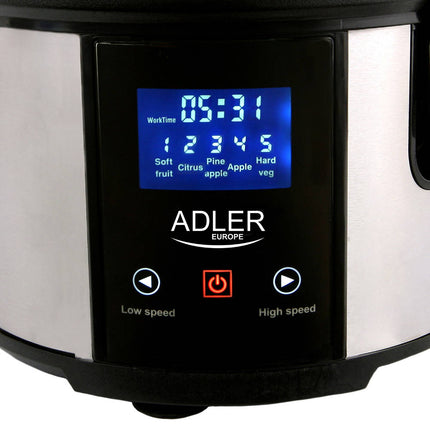 Máquina de Sumos c/ LCD-Pequenos Domesticos-Adler-Music Stage