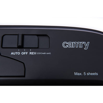 Destruidora de Papel / CD / Cartões c/ Depósito-Pequenos Domesticos-CAMRY-Music Stage