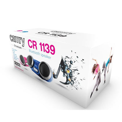 Rádio Portátil c/ Bluetooth e USB-Pequenos Domesticos-CAMRY-Music Stage