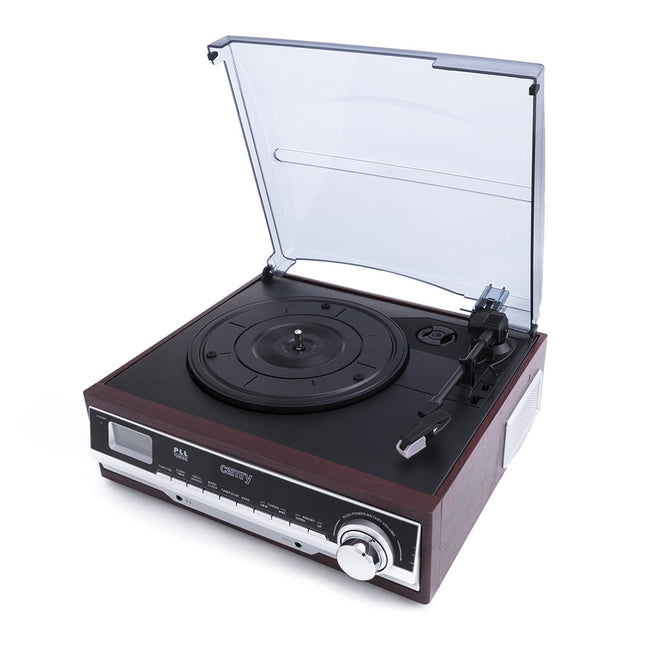 Gira Discos c/ Bluetooth / MP3 / USB / SD / Gravação-Pequenos Domesticos-CAMRY-Music Stage