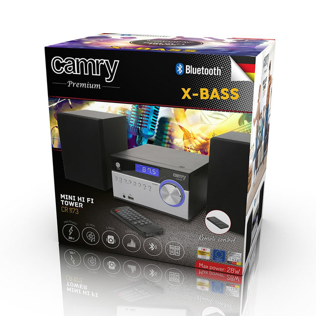 Aparelhagem Hi-Fi 28W Bluetooth