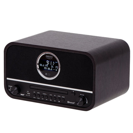 Radio Design Retro c/ Bluetooth e CD-Pequenos Domesticos-CAMRY-Music Stage