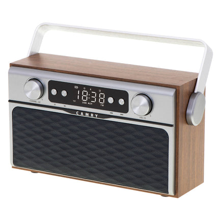 Rádio Portátil c/ Bluetooth, SD e USB - c/ Bateria