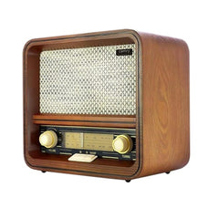 Radio Design Retro c/ Bluetooth e USB-Pequenos Domesticos-CAMRY-Music Stage