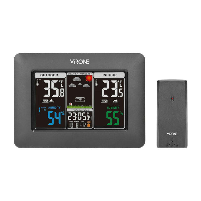 Estação Metereológica Digital a Cores-Pequenos Domesticos-Virone-Music Stage