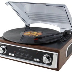 Gira-Discos 33/45/78 RPM 3W - SOUNDMASTER-Soundmaster-Music Stage