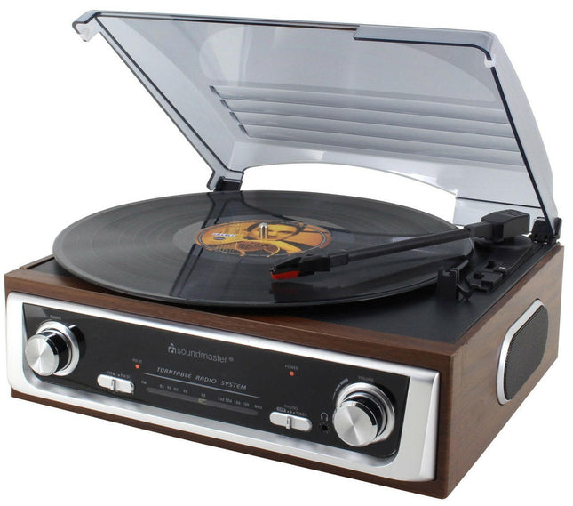 Gira-Discos 33/45/78 RPM 3W - SOUNDMASTER-Soundmaster-Music Stage