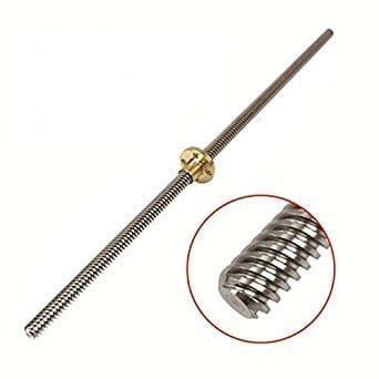 Parafuso Eixo 500m c/ Porca 8mm p/ Impressora 3D-Robotica e prototipagem-SMI-Music Stage