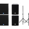 2 Tops (15Pol)+ 2 Subwoofer (18pol) - (100px) - Aluguer