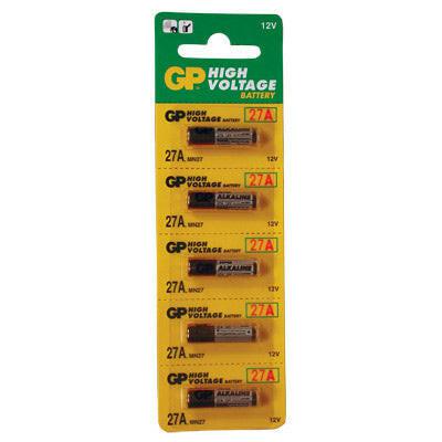 Pilha 12V 27A Alcalina (Blister 5)-Energia-GP-Music Stage