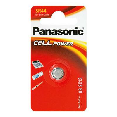 Pilha 1,55V 180mA SR44W - Óxido de Prata-Energia-Panasonic-Music Stage