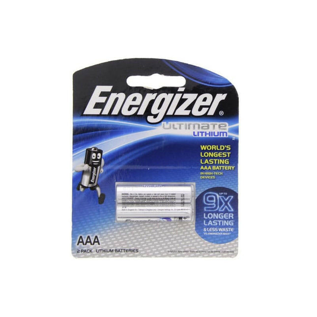 Pilha 1,5V FR03 Lítio (AAA) Ultimate (Blister 2)-Energia-Energizer-Music Stage