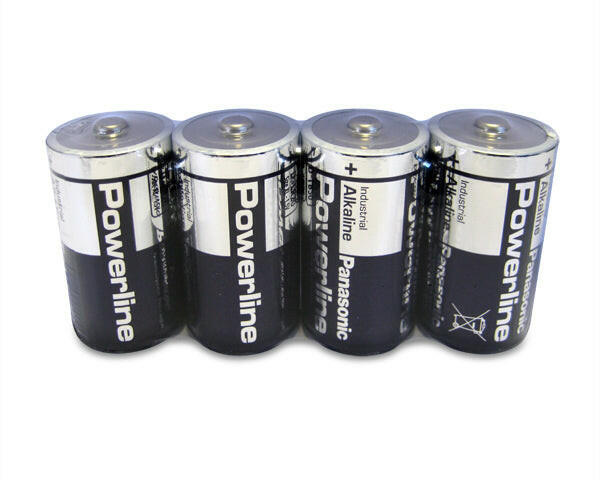 Pilha 1,5V LR20 Alcalina Powerline (Pack 4)-Energia-Panasonic-Music Stage