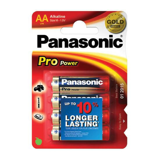 Pilha 1,5V LR6 Alcalina ProPower (Blister 4)-Energia-Panasonic-Music Stage