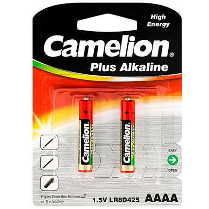 Pilha Lítio 3V AAAA LR8D425 (Blister 2)-Energia-Camelion-Music Stage