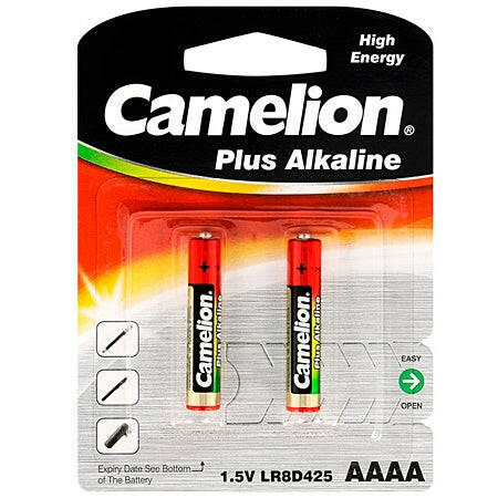 Pilha Lítio 3V AAAA LR8D425 (Blister 2)-Energia-Camelion-Music Stage