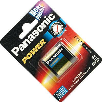 Pilha Lítio 6V CRP2 Foto (Blister 1)-Energia-Panasonic-Music Stage