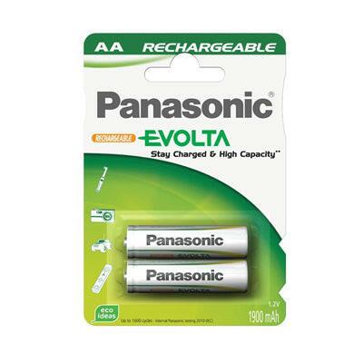 Pilha Recarregável R6 1900mAh (Blister 2)-Energia-Panasonic-Music Stage