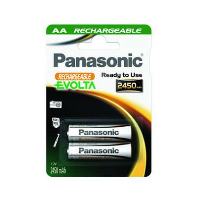 Pilha Recarregável R6 2450mAh (Blister 2)-Energia-Panasonic-Music Stage