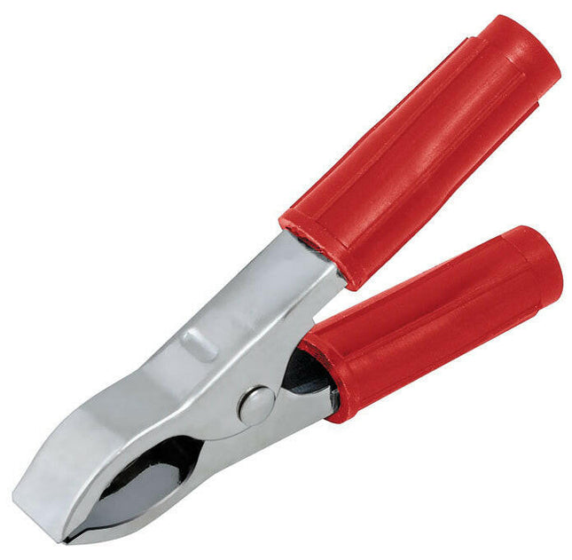 Pinça p/ Bateria 50A Vermelha-Fichas e cabos-EDC-Music Stage