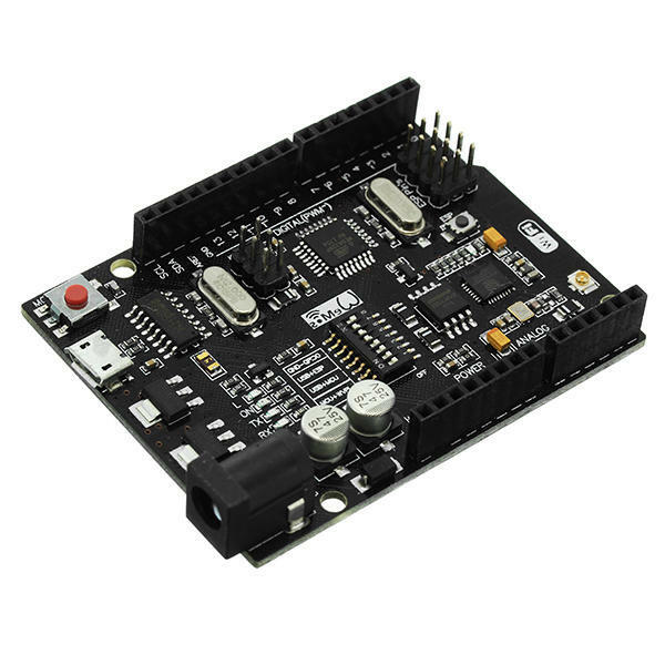 Placa Kit UNO R3 ATMEGA328P + WiFi ESP8266 - 32MB - CH340G-Robotica e prototipagem-Funduino-Music Stage