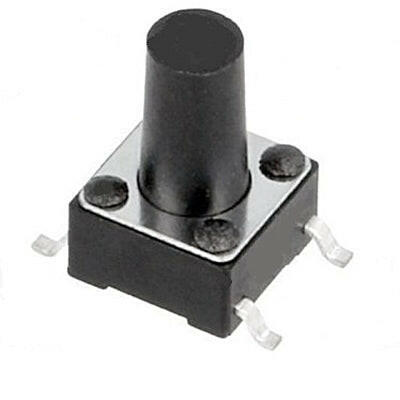 Pulsador DC SMD 9,5mm - 12V - 50mA-Componentes eletronicos-SMI-Music Stage
