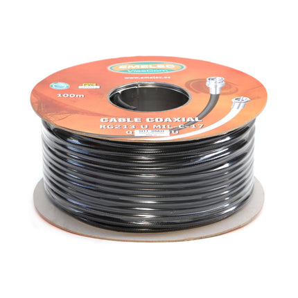 Cabo Coaxial RG08 AU - 100m