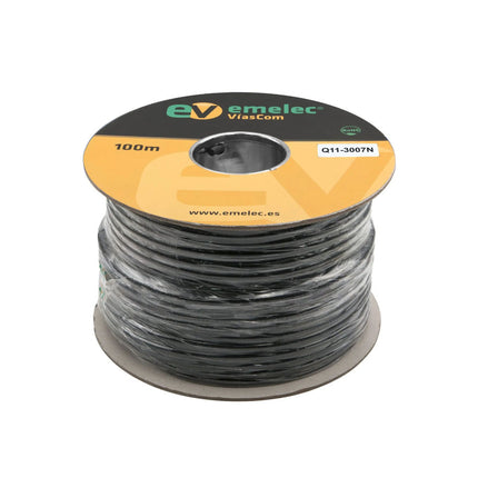 Cabo de Vídeo Digital 3G-SDI / 4K-UHD 18AWG - 400 metros