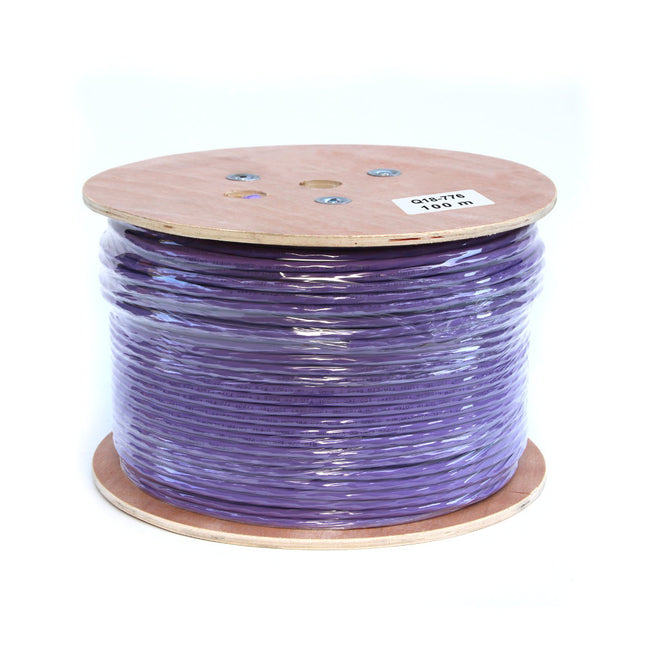 Cabo U/FTP Cat6A Rígido FRLSZH Violeta 305m