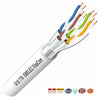 Cabo S/FTP Cat7A Rígido FRLSZH Branco 305m