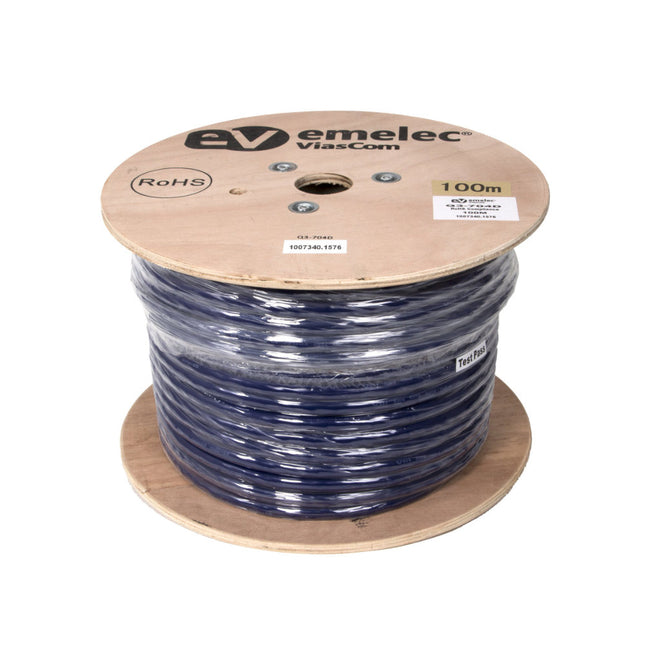 Cabo Digital Multipar AES/EBU e DMX 100m