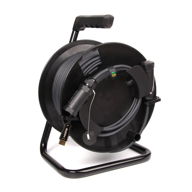 Cabo HDMI Macho / Macho c/ Enrolador 100mt - AOC ARMORED