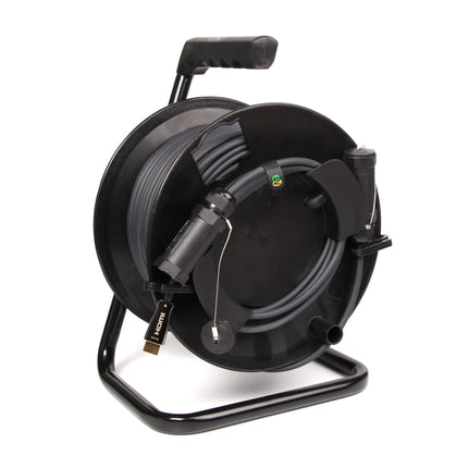 Cabo HDMI Macho / Macho c/ Enrolador 50mt - AOC ARMORED