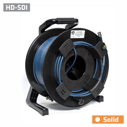 Cabo Vídeo SDI 4K-UHD 50m c/ Enrolador Ø285mm