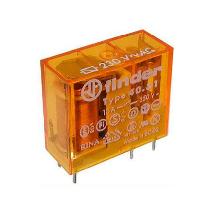 Relé AC 110V/1C/10A - R:3,5mm Circuito Impresso-Componentes eletronicos-Finder-Music Stage