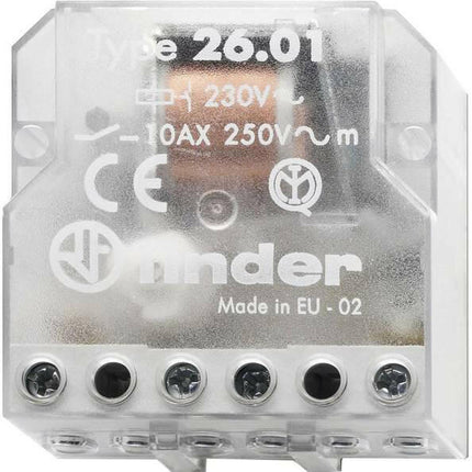 Relé AC12V Impulsos 1NA/10A-Componentes eletronicos-Finder-Music Stage